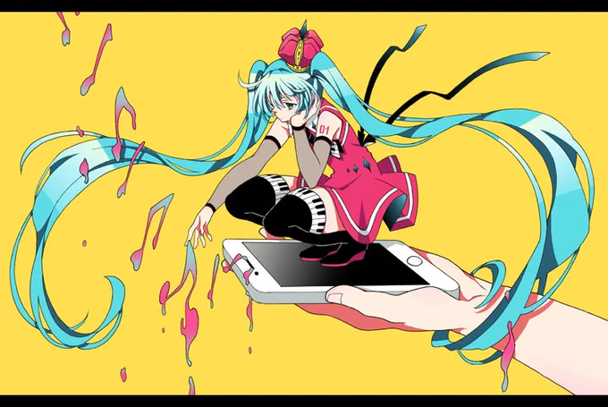 初音ミク/イラスト 