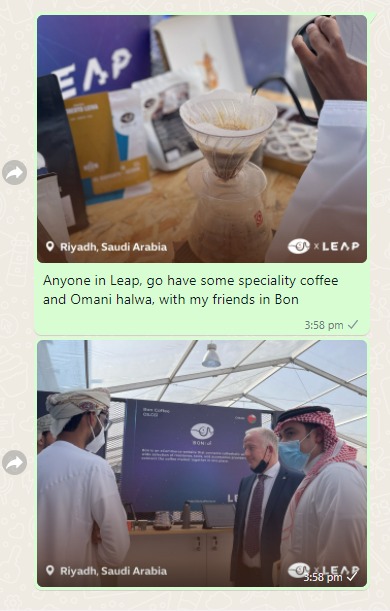 KHaribi's tweet photo. "لتجذب العنقاء 🦚 إبنِ لها عُشاً" مثل صيني. المعارف 💡 والعلاقات🤝 والصفقات📈 اللي بتحققها منظومة #الشركات_الناشئة منذ @WebSummit وصولا إلى  @LEAPandInnovate خطوة مباركة في الاتجاه الصحيح لنبني بنية أساسية جاذبة للاستثمارات🙏🏽🎉🎊 مبارك للمملكة ولنا جميعا الإنجاز#LEAP22 @mtcitoman https://t.co/yOUXGwjISj