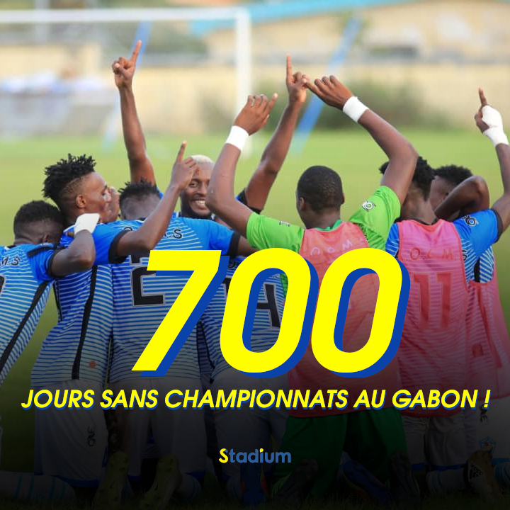 Stadium_ga's tweet photo. La  Stat |  7⃣0⃣0⃣ ! Cela fait 700 jours que les championnats du #Gabon, #NationalFoot1 et #NationalFoot2, sont à l'arrêt par décision du gouvernement ! Une véritable honte pour notre pays ⚽️ 🇬🇦 😡 #Stadium_ga #StadiumStats/ 📸 DR https://t.co/KQiSKU6Zt7