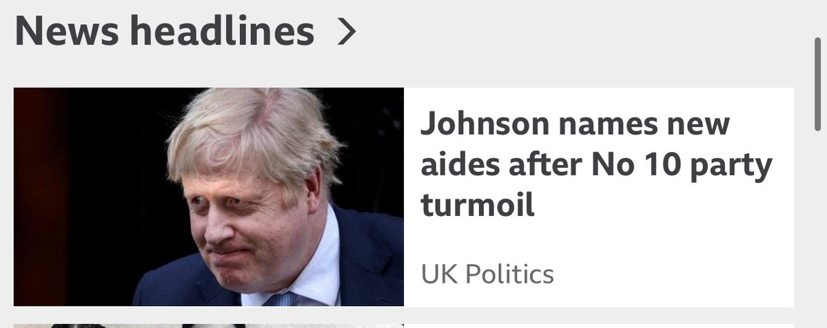 Why commas are important.  Caption competition: what names did he give to his aides in recognition of the ‘turmoil’? #eatsshootsandleaves #borisnameshisaides #BorisJohnson #bbc