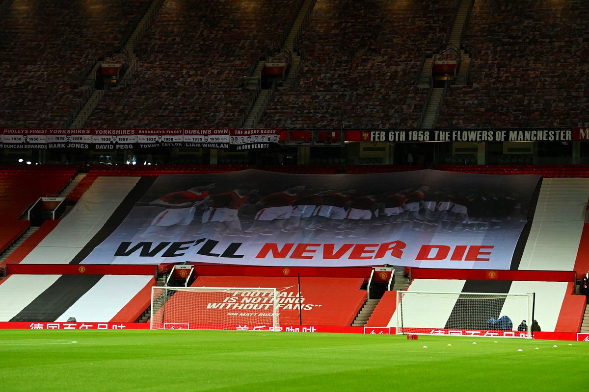 TheFergusonWay's tweet photo. A broken heart,
A broken dream,
A broken plane,
A broken team,
No words were said,
A silent vow,
We loved you then,
We love you now,
The red flag will always fly,
For Man United will never die!

Never forgotten ❤️
#FlowersOfManchester https://t.co/76v5QG34Y7