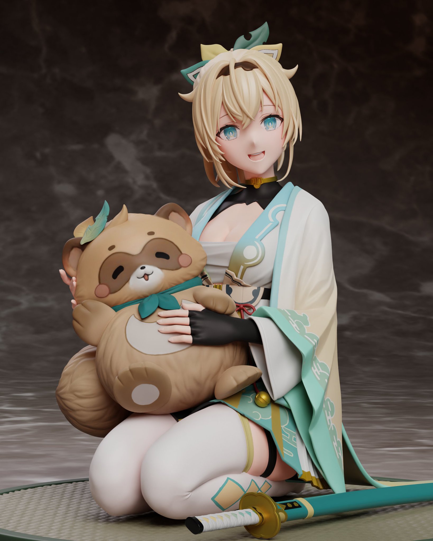 風真いろは 等身大タペストリー うみぼうず C101 風真いろは 等身大