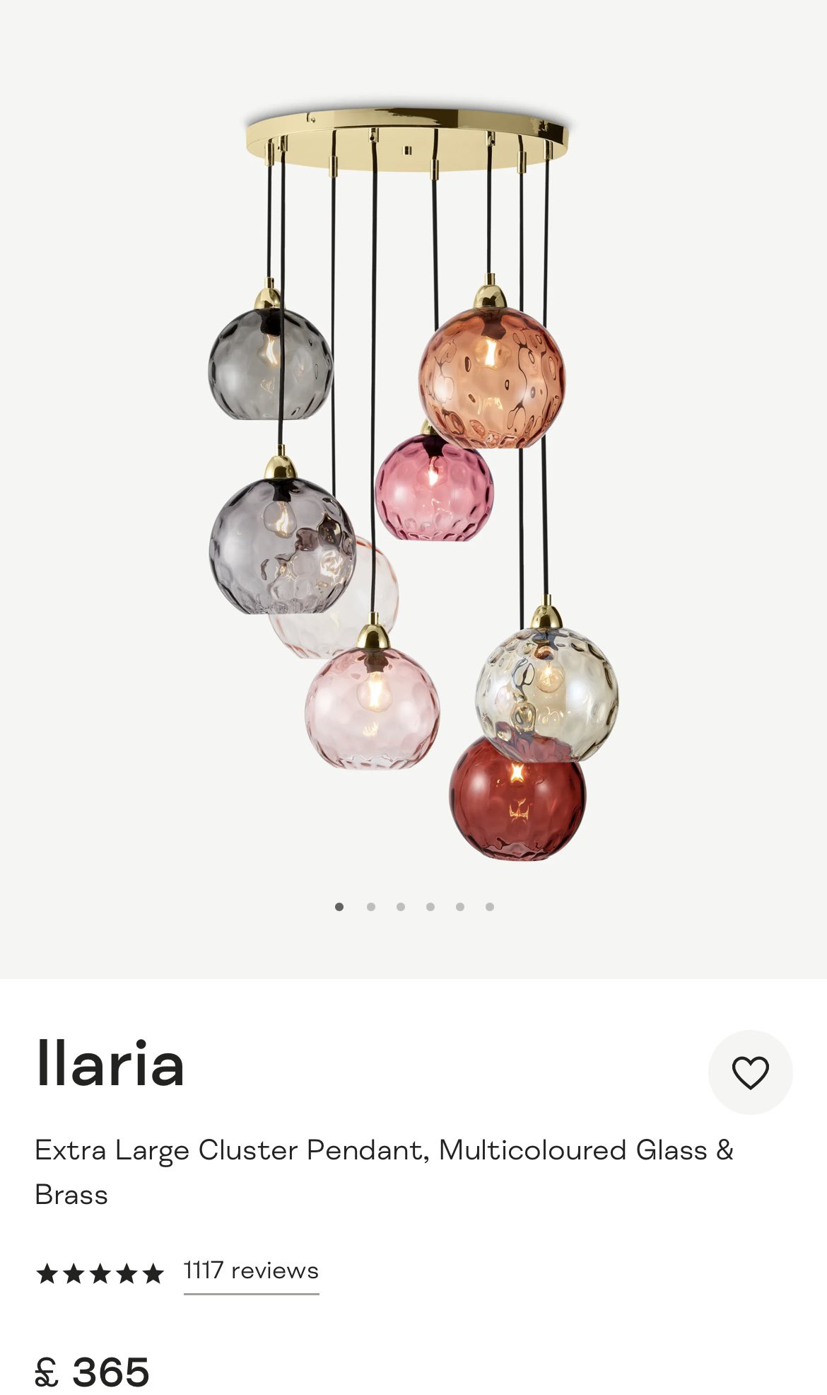 Ilaria pendant light deals