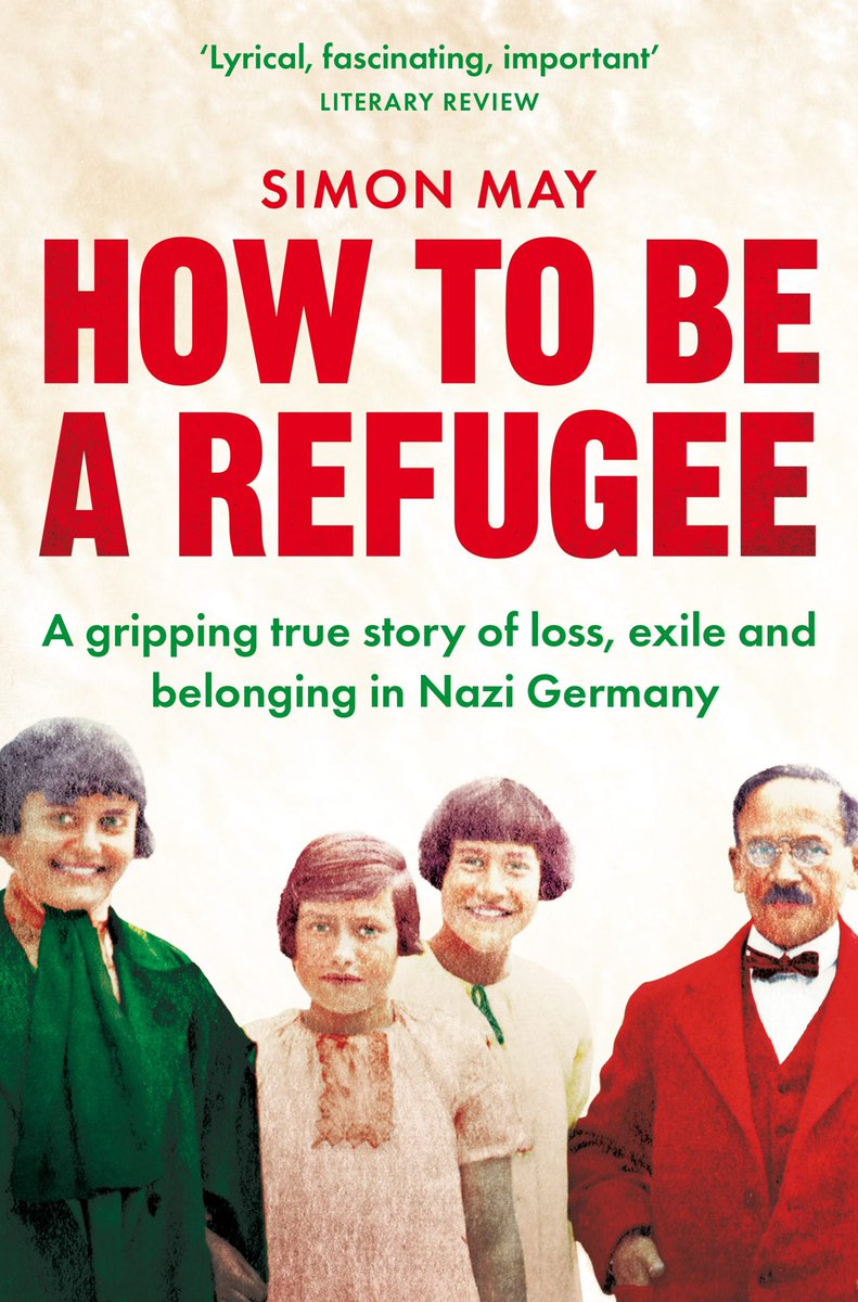 Simon May joins <a href="/kavpuri/">Kavita Puri</a> with his powerful family memoir #HowToBeARefugee on Sunday 6 March, sponsored by <a href="/NetworkSecond/">Second Generation Network</a> 
jewishbookweek.com/event/how-to-b… #JBW