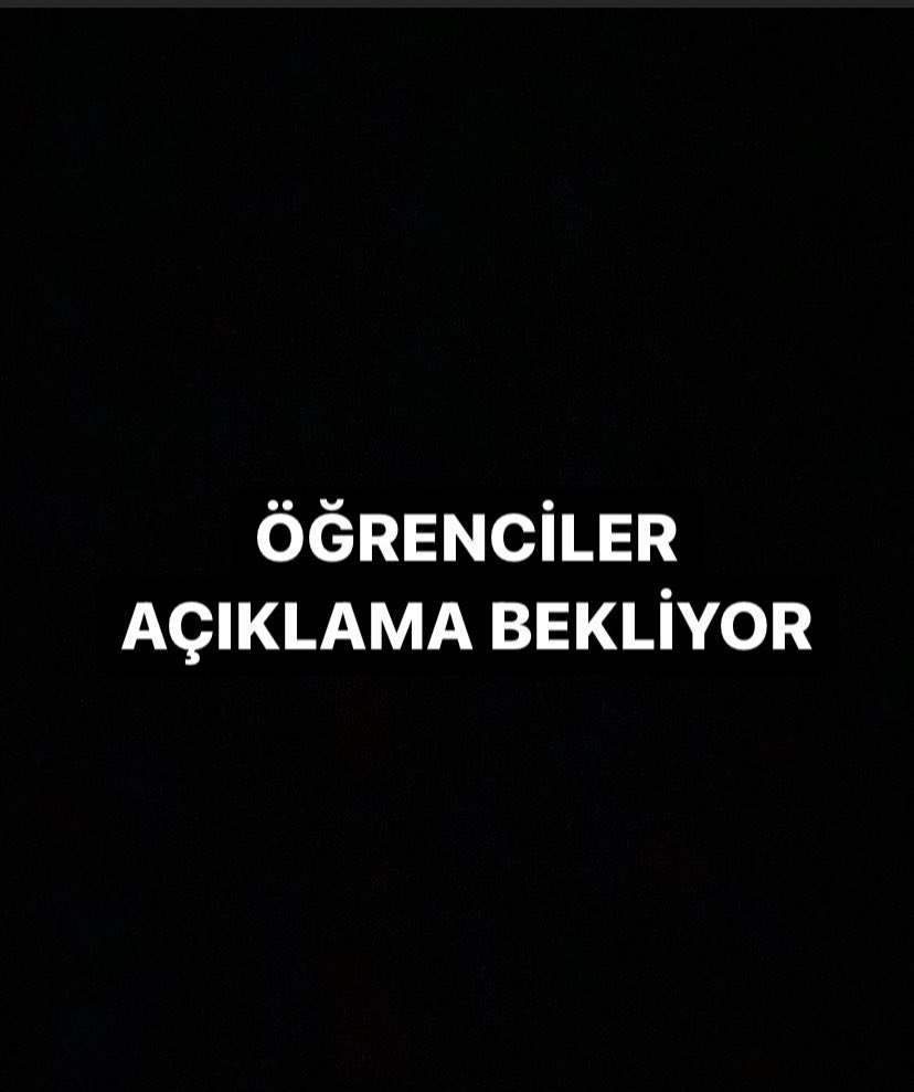 cey_sakinles's tweet photo. Artık duysanız mı bu sesleri öğrenciler açıklama bekliyor #SoemestrTatiliUzatılsın https://t.co/osn0etchdq