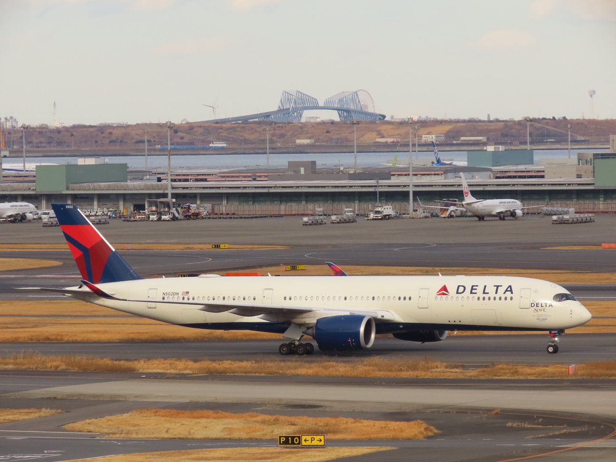 sky_hiro419's tweet photo. 「The DELTA Spirit」
DELTA AIRLINES
A350-900(N502DN)
#デルタ航空
#DELTA
#N502DN
#羽田空港
#HND
#RJTT https://t.co/LXSzQruarc