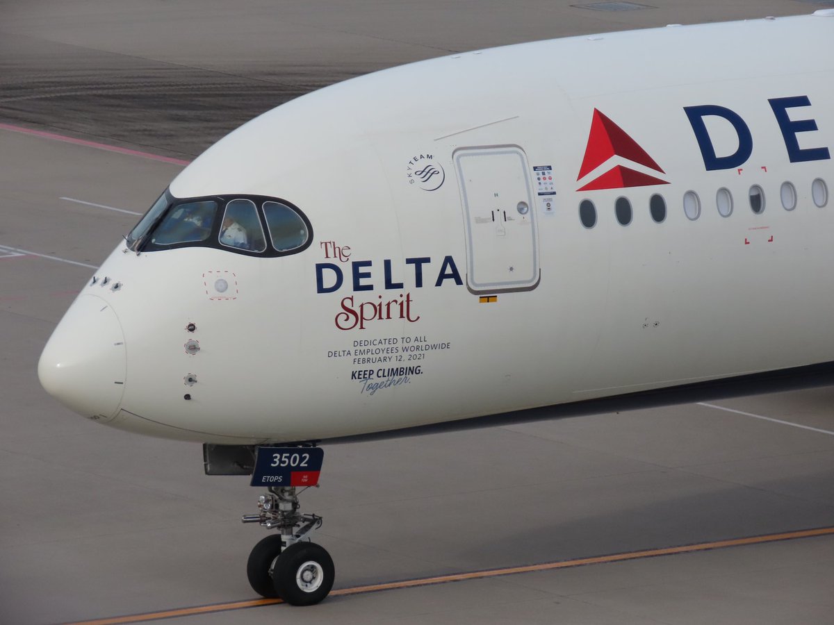 sky_hiro419's tweet photo. 「The DELTA Spirit」
DELTA AIRLINES
A350-900(N502DN)
#デルタ航空
#DELTA
#N502DN
#羽田空港
#HND
#RJTT https://t.co/LXSzQruarc