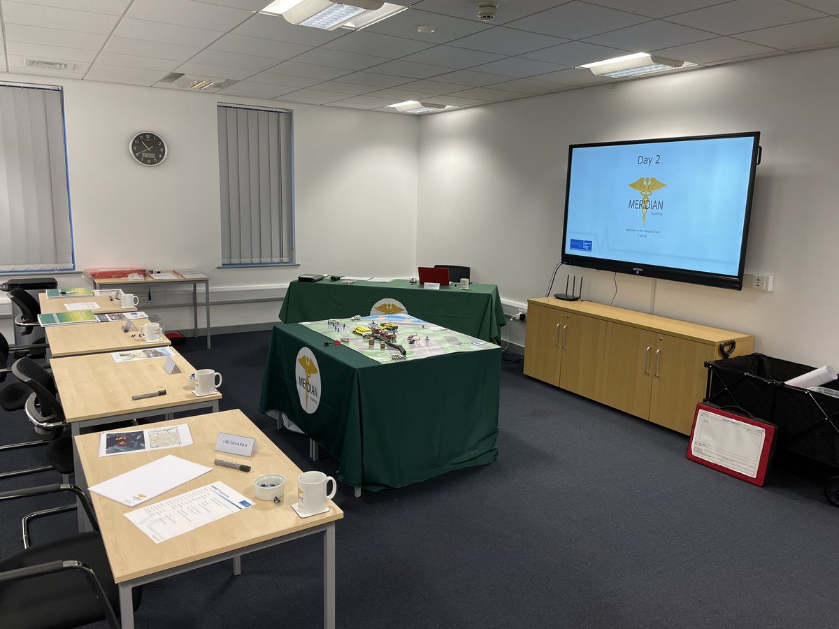 MeridanTraining's tweet photo. Our first MIMMS course of 2022! Day 2 just about to get underway. We have an international flavour to it as well with a candidate from France working for the EU. @_ALSG_ https://t.co/cB6LSstQ4b