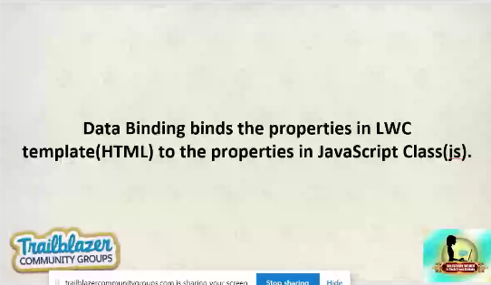 kpjagadeep's tweet image. Lightning Web Components Workshop Part-2 Data binding &amp;amp; Conditional Rendering by @swatinagpal1414 @witkolkata @khyatu07   #TrailblazerCommunity #witkolkata #witLWC