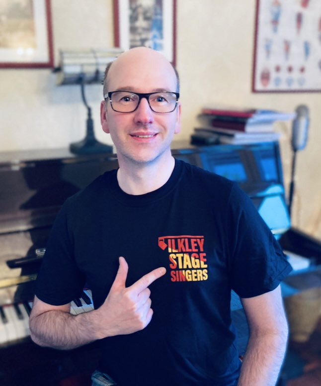 Our fabulous new T-shirts arrived this week. We’ll be handing them out to choir members at next weekend’s rehearsal. #stagesingers #ilkleychoir #musicaltheatre