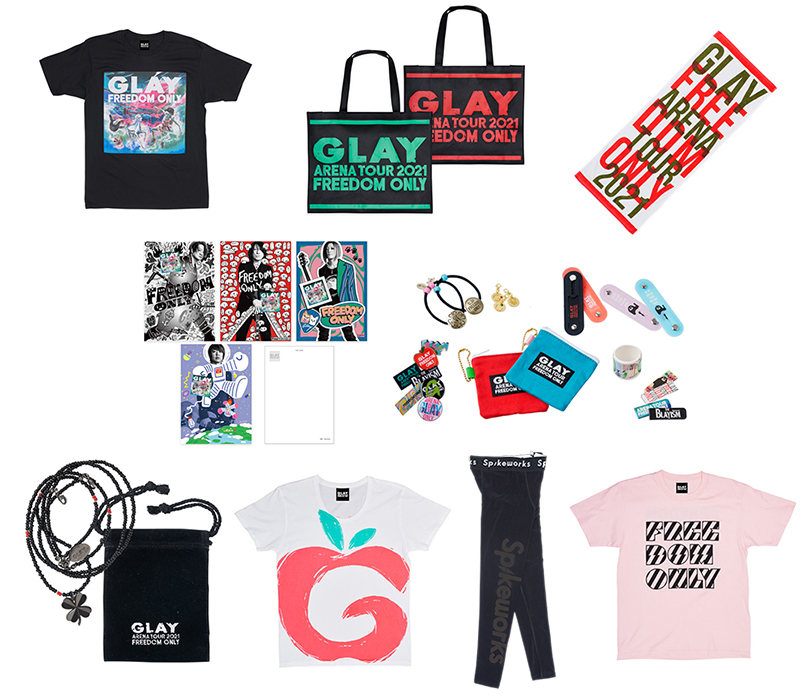 ご注意ください GLAY LIVE ツアーグッズ Tシャツ 7枚まとめて | www