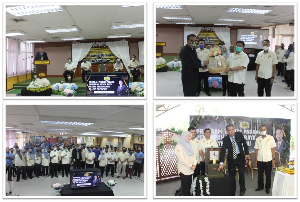 Program Turun Padang ke JKR Kemaman Sempena Persaraan Pengarah Kerja Raya Negeri Terengganu. <a href="/yusufghani200/">تذكرة</a> <a href="/JKRTerengganu/">JKR Terengganu</a> <a href="/MoALiS114/">MoALiS</a> <a href="/sabira69914729/">sabira</a>