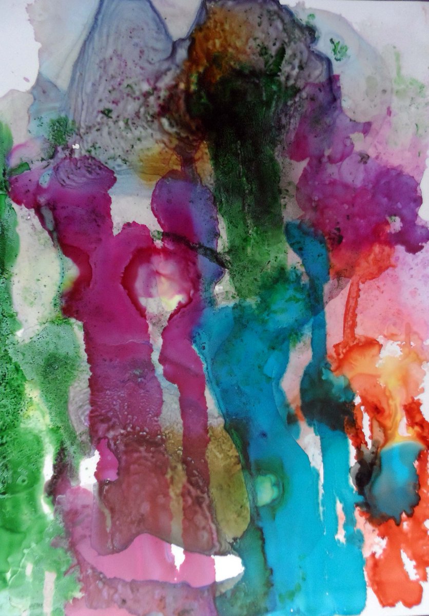 My Daily Art ' A Walk In A Wild Landscape " by Ralph Bainbridge art and prints at Saatchiart