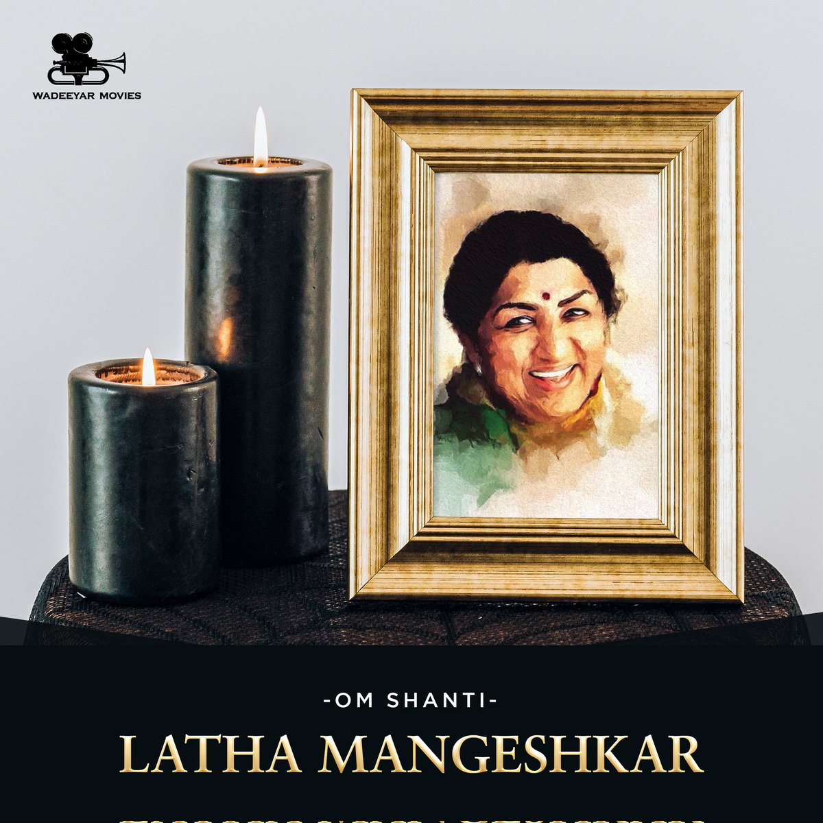 Hard to believe ' The Nightingale of India'  ends her musical journey.. 
 Om Shanti

#LataMangeshkar #NightingaleOfIndia #OmShanti #queenofmelody #BharatRatna