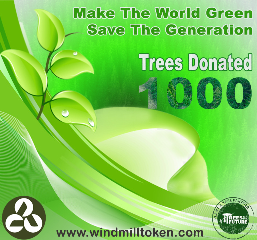 WindMillOffici1's tweet photo. WMT is gonna be a blessing to mankind and its generations to come. Creating a sustainable ecosystem is our priority.
“No more excuses, let’s save the environment- Join the WMT revolution”

#WMT $WMT #Windmill #BSC #BUSD #cryptocurrency #trees #treeplantation #environmental https://t.co/vlHrwP5qTd