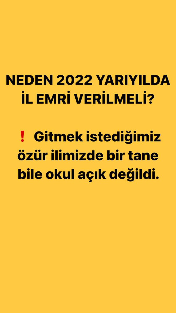 Sylmaa1's tweet photo. @tcmeb 1408 aile il emri bekliyor kontenjan açılmadığı için tayinim çıkmadı. çocuklarımdan ayrı kalmak zorunda olmamalıyım... Okul açsaydınız zaten tayinim çıkacaktı. İL EMRİ HAKKIMIZ❗❗❗❗❗❗
#NtvİlEmriniSor https://t.co/cuQXfEZ5l0