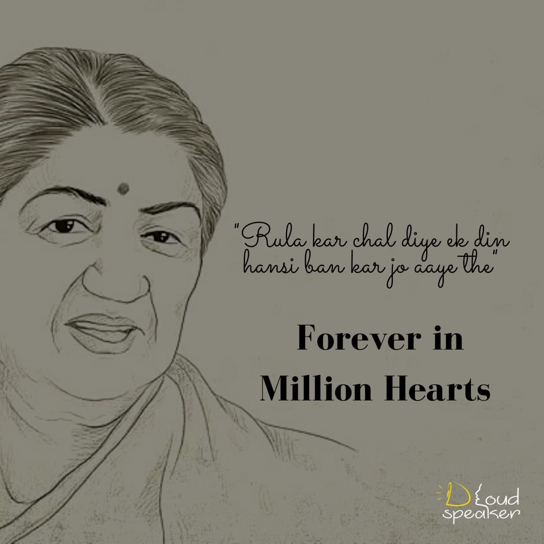 d_loudspeaker's tweet photo. Dloudspeaker pays respects to the great music maestro.

#latamangeshkar https://t.co/X2w9SQXyFb