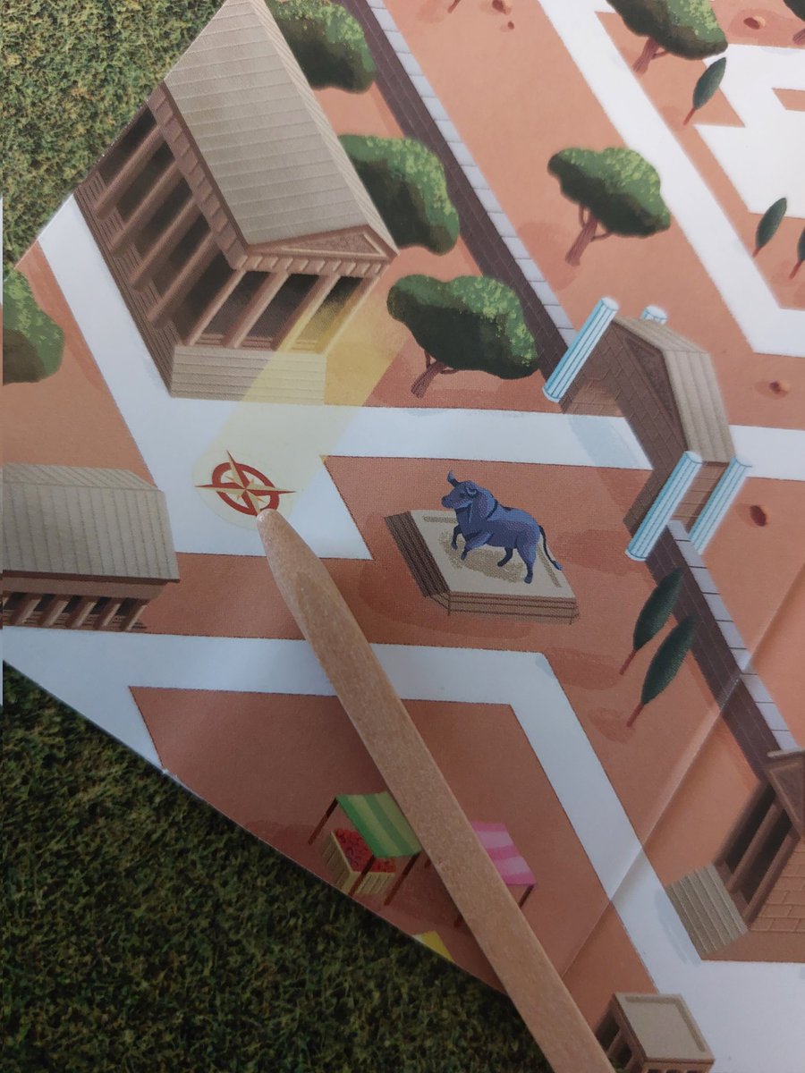 BDPHILOU's tweet photo. Découverte de #MazeEscape #J2s @IELLO_France Un jeu solo oú l'on plie et déplie une carte pour s'échapper d'un labyrinthe *en réalisant quelques objectifs annexes au passage). Étonnant et bien conçu ! https://t.co/Ar5KA6YPp7