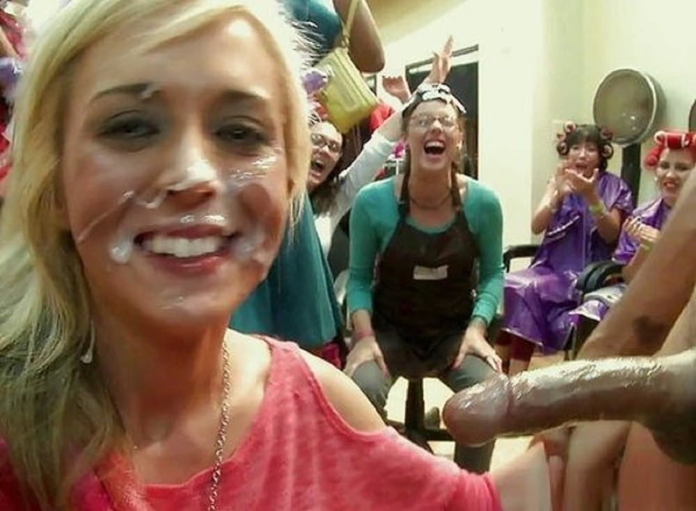 Girlfriend bukkake stepmom party
