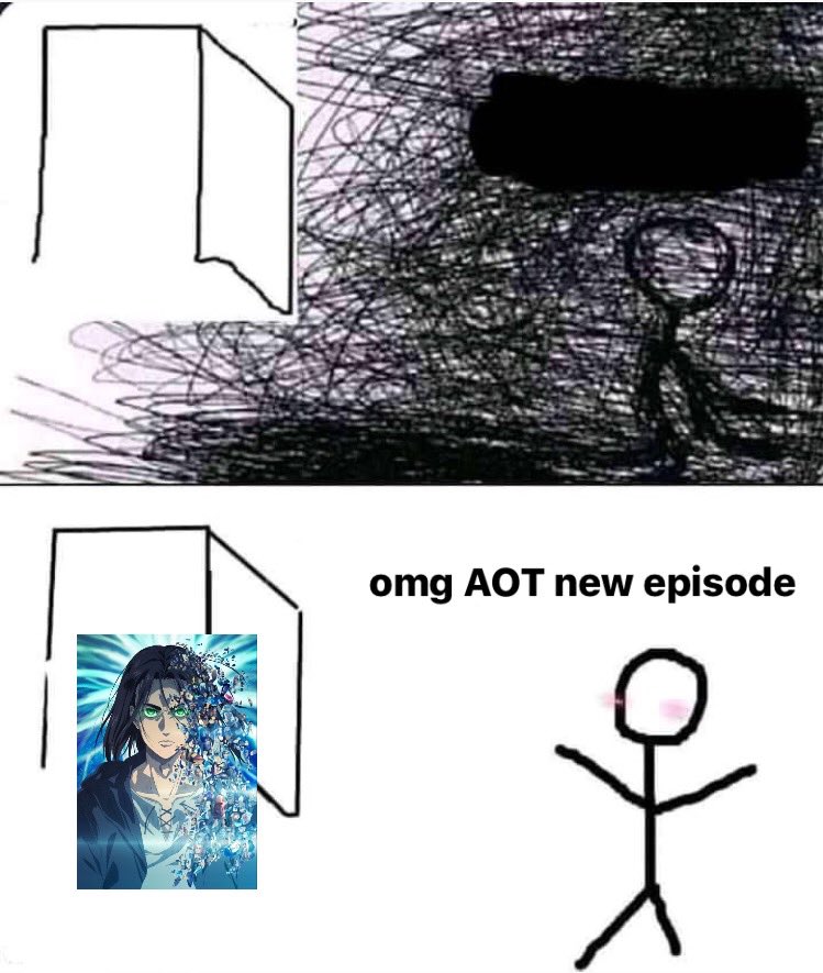 Attack_onkyojin's tweet photo. Every sunday be like #AttackonTitanFinalSeasonpart2 #ShingekiNoKyojin https://t.co/uOl3T0GiJR
