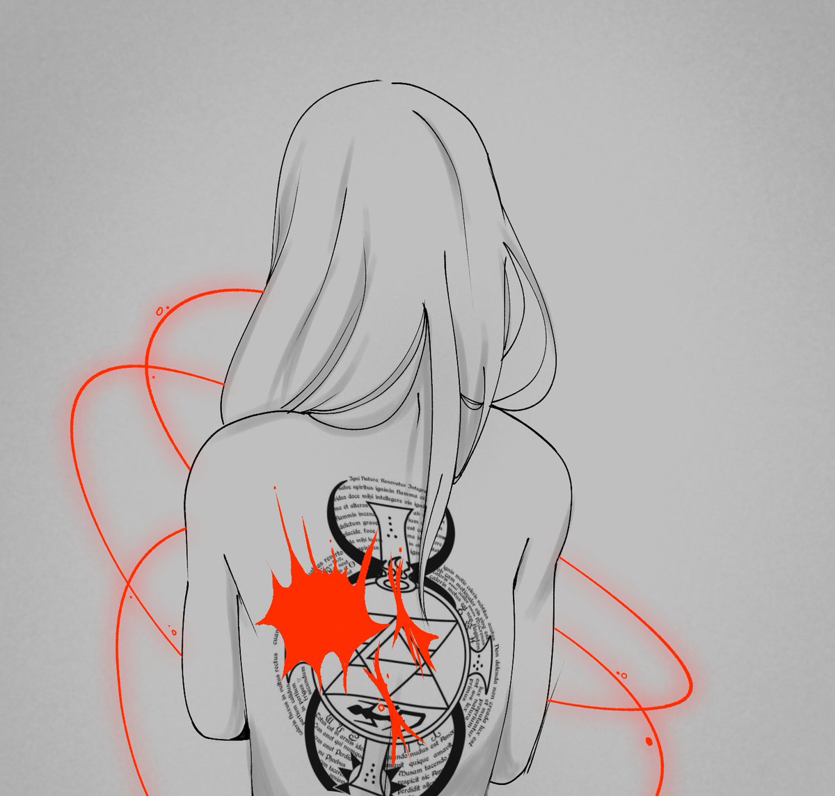 #FMA_60min

𝐒𝐜𝐚𝐫s

Le debo un fanart decente a Riza, pero mientras tanto dejo este ❁
