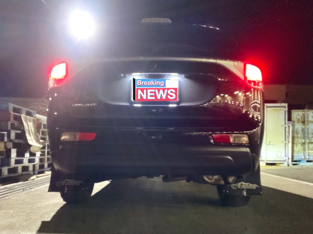 yuukunn0's tweet photo. アウトランダー更にカスタム。

フォグランプ追加
マッドフラップ追加 https://t.co/EJblognDBZ