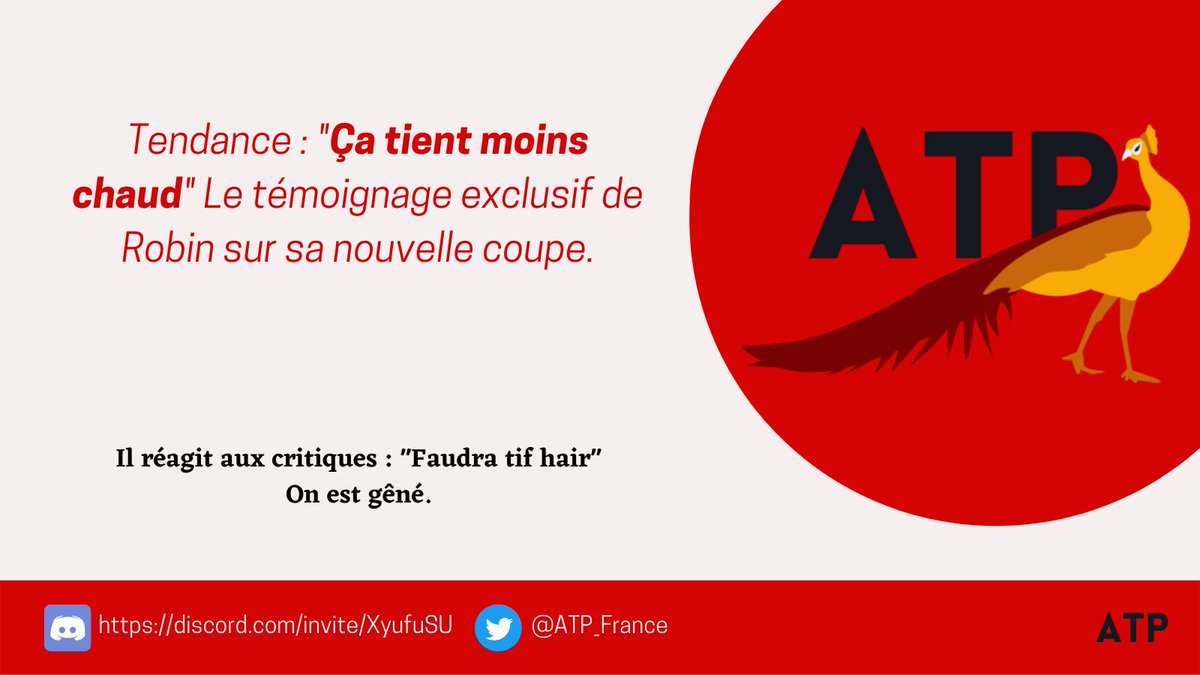 ATP_France's tweet photo. ... 

Non, vraiment, on a essayé mais on ne peut plus rien pour lui. 

#taraduncan #taraddicts #robin #blaguesderobin #dadjokes https://t.co/smS9q8qazf