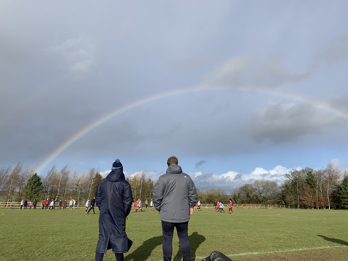 overtonyouthfc's tweet photo. Typical Wet, Sunny, Gale Force Windy Sunday afternoon up Berrydown #Grassroots #loveFootball #OYFC #OurFootballFamily https://t.co/vS76EgwY87