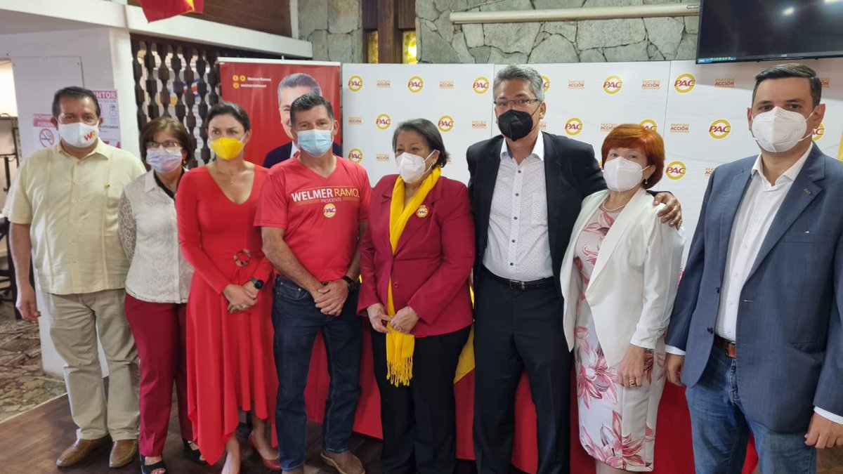 Candidato del PAC, Welmer Ramos, inició día de elección.

Asegura que el PAC recibirá el apoyo de los votantes #NM935