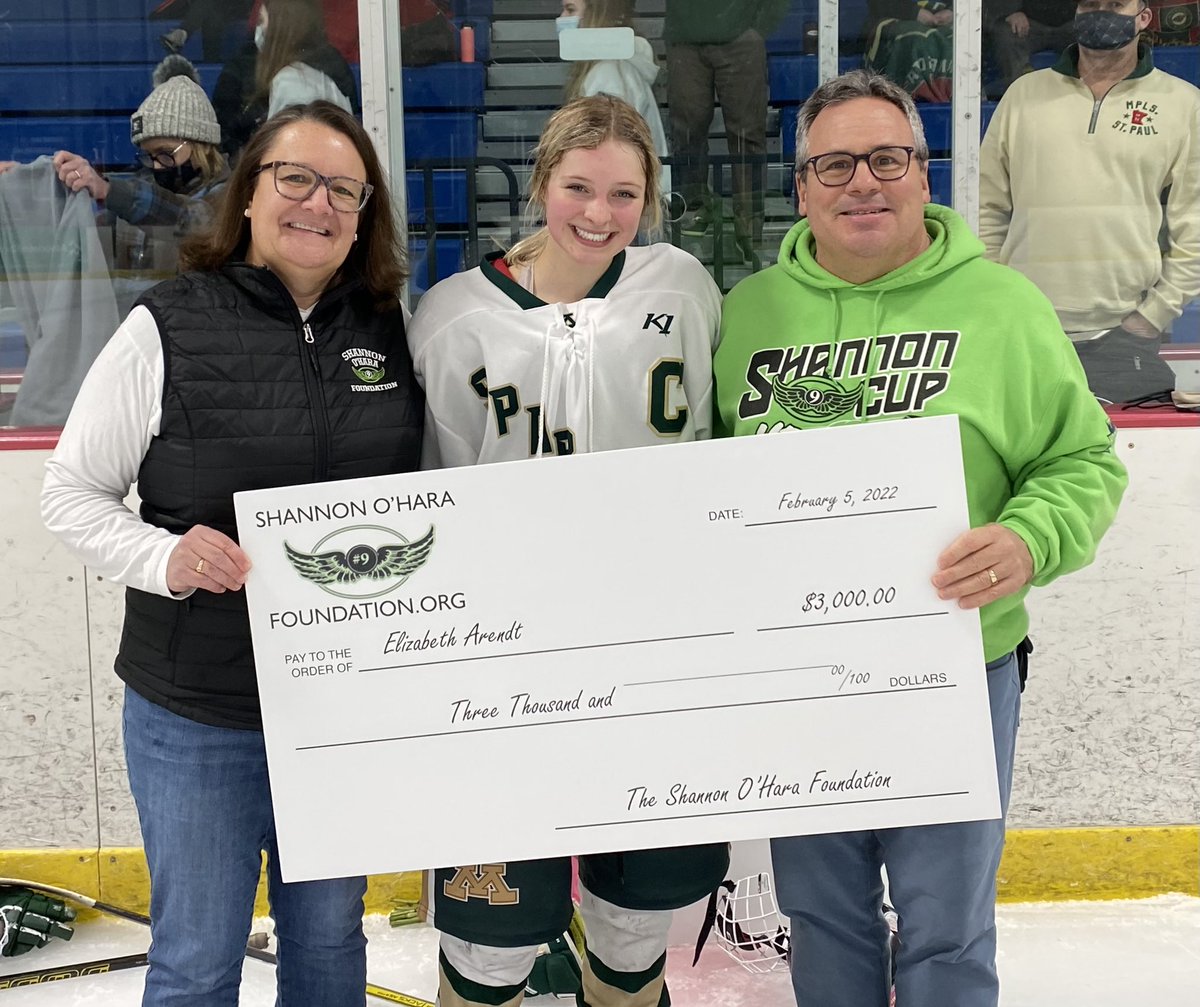 Shannon OHara Found. (@sof_org) on Twitter photo Congrats to 2022 SOF scholarship winners - seniors Milla Sadowy and Elizabeth Arendt <a href="/mayospartans/">Mayo Activities</a> Congrats to 2022 SOF scholarship winners - seniors Milla Sadowy and Elizabeth Arendt <a href="/mayospartans/">Mayo Activities</a>