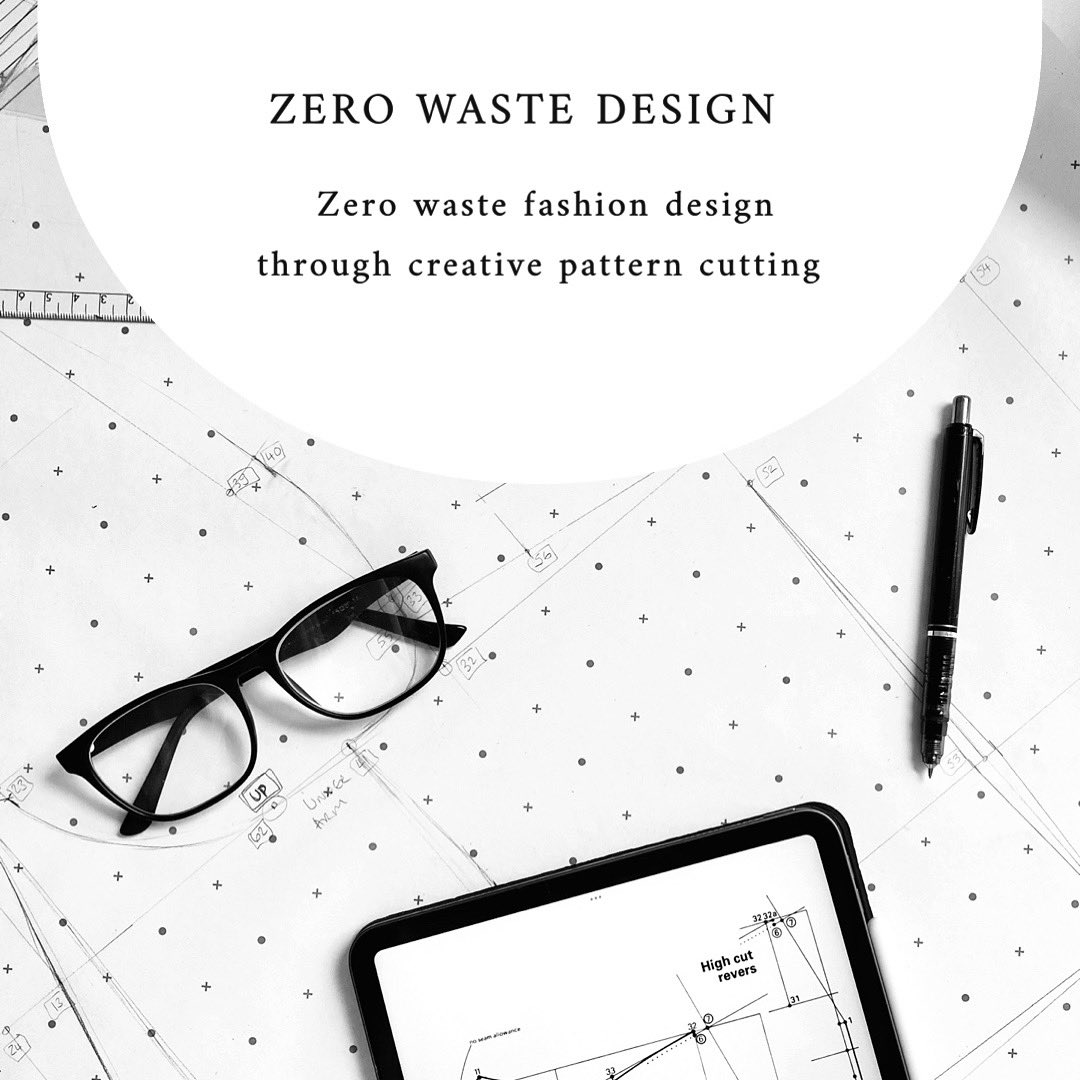 abigaileaton's tweet photo. Zero waste refers to the practice of designing patterns for clothing with little to no fabric waste, using a range of various techniques, materials, and technologies. https://t.co/ET1V8WQZ0n