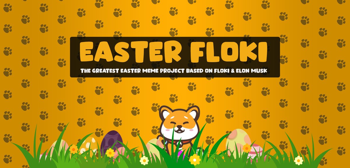 KateMillerGems's tweet photo. Easter Floki (@easterfloki) is now listed on @CoinMarketCap!
Enjoy 5% BUSD rewards for holding $EFLOKI! Safe doxxed dev team, their previous project hit 13m $ mcap.
https://t.co/m34sSNCnGj https://t.co/pCwori248t