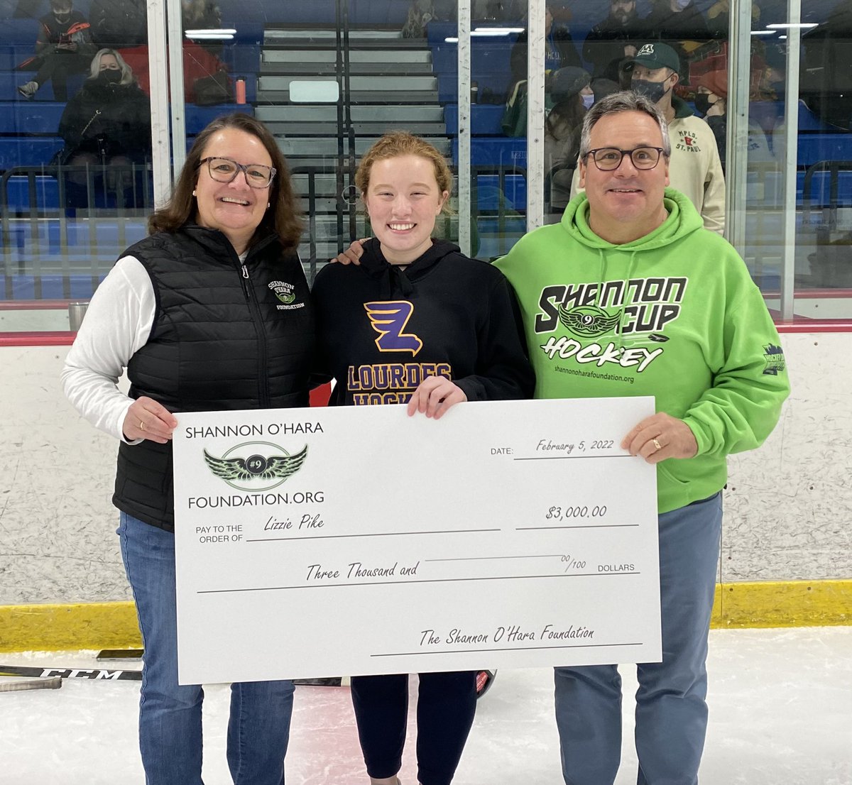Shannon OHara Found. (@sof_org) on Twitter photo Congratulations to 2022 SOF scholarship winner senior Lizzie Pike. <a href="/LHSEagles/">LHS Eagles Activities</a> Congratulations to 2022 SOF scholarship winner senior Lizzie Pike. <a href="/LHSEagles/">LHS Eagles Activities</a>