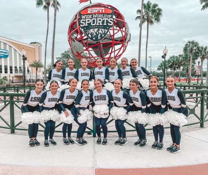 LSHS Varsity Tigerettes placed 9th out of 34 large Varsity Game Day teams. First time Game Day routine for the Tigerettes. Beyond proud!! 🖤💛🐯 ⁦<a href="/UDAnews/">UDA</a>⁩