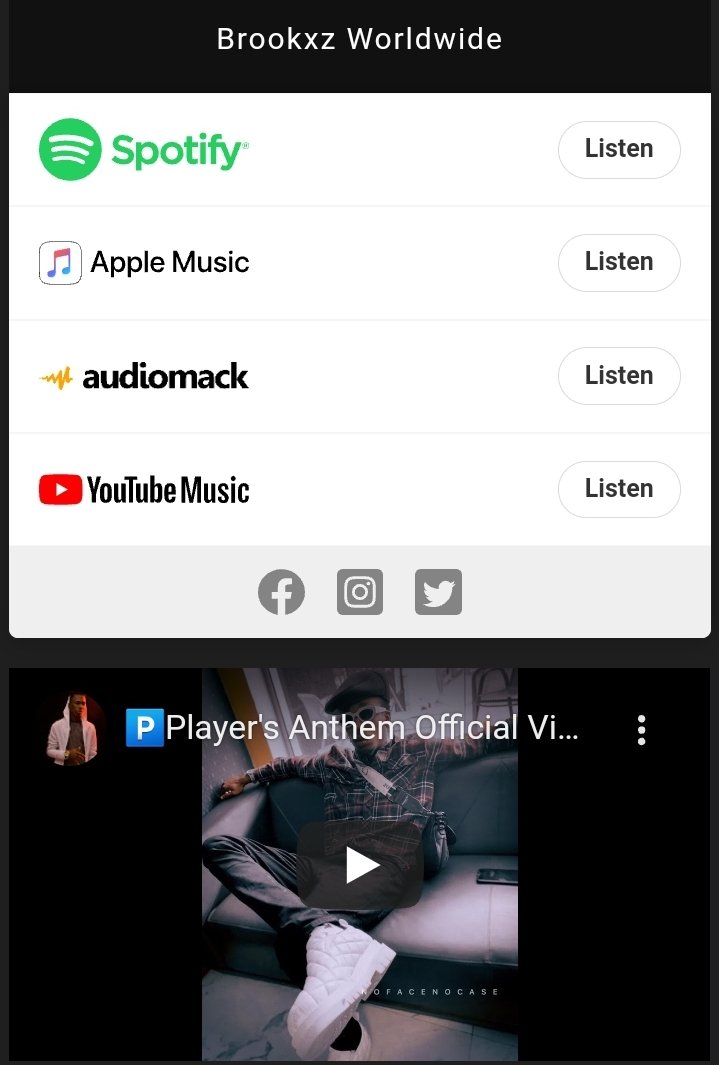Only1Worldwide's tweet photo. No more Stress to find my songs & videos😱
Just one click you get everything!
Let's go
https://t.co/61GGuVfdiK (link in my bio)
Call me Worldwide 🅿️🌍
#freeworldwide #itunesplaylist #spotifyartist #SpotifyPlaylist #itunesartist #goodmusic https://t.co/h1Bh4Yv2t4