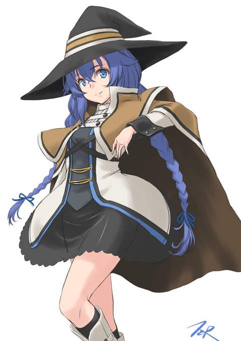 無職転生ロキシー1段階影ラフ 