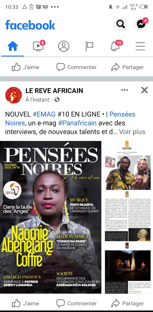 #EMAG #10 EN LIGNE • | Pensées Noires, e-mag #Panafricain.  | Histoire de « L'ethnographe voyageur » et sculpteur béninois Korblah-Rak ! #Pépite #LeRêveAfricain #Bénin | #emag gratuit sur penseesnoires.com | En partenariat avec LE REVE AFRICAIN