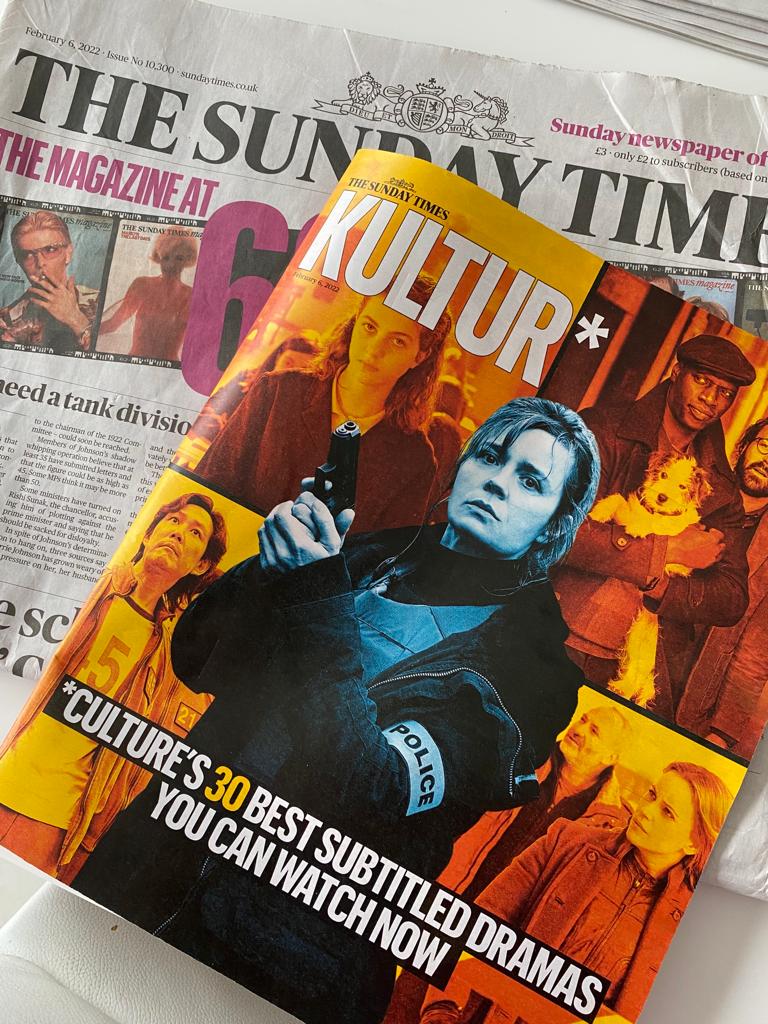 It's official! One in three of the best foreign language box sets ever as picked by the <a href="/ST_Culture/">Sunday Times Culture</a> can be streamed for free on <a href="/WalterPresents/">Walter Presents UK</a> on @All4 ... Happy Sunday!!