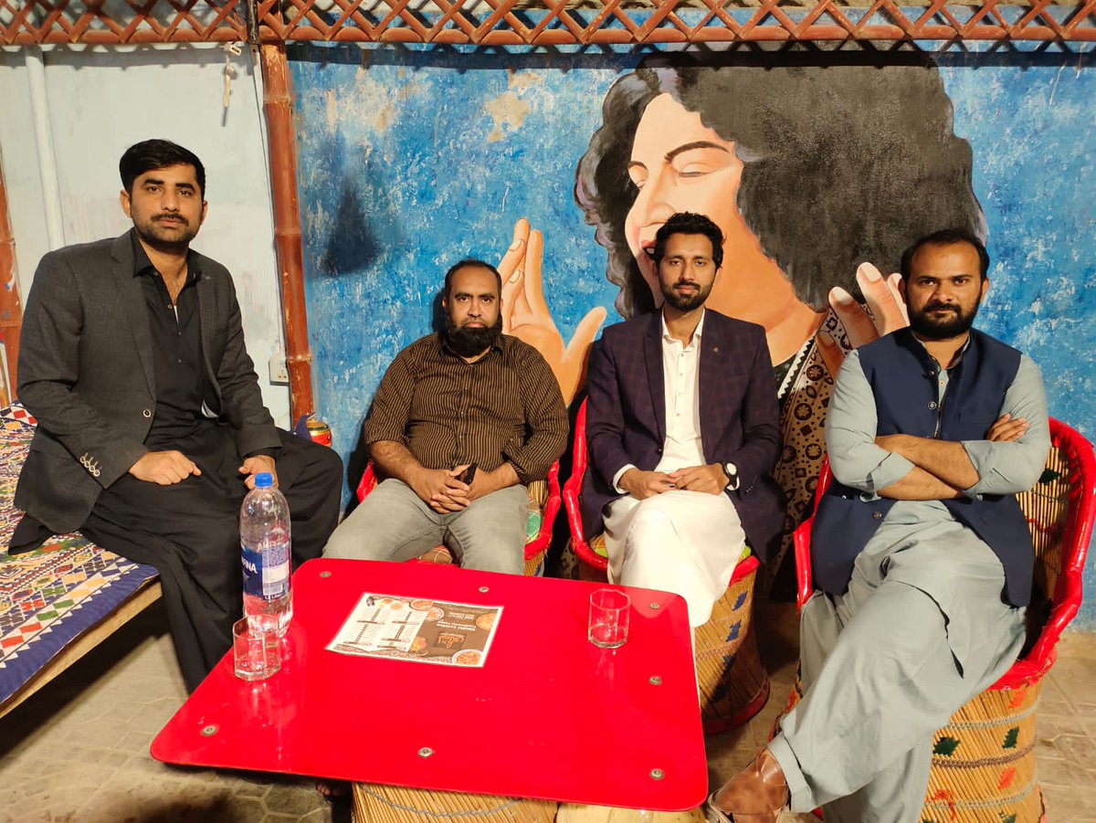 aaftabkhaskheli's tweet photo. Had a great discussion with Sain Hidayatullah Mahar (Associate Professor at #NFCMultan )
#Karachi #Sindh https://t.co/iykmbY9iMb