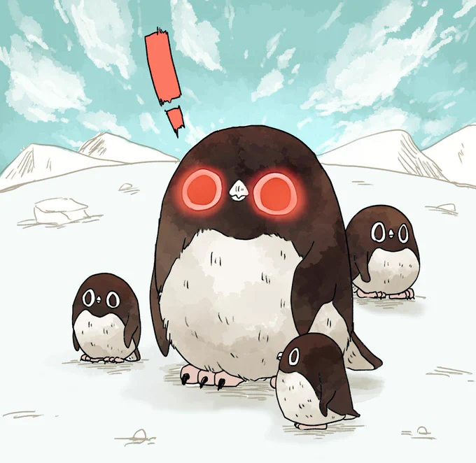 【オヤブン】
オヤブンの アデリーペンギンは
野生の力に 満ちあふれている!▼
#アデリーペンギン #アルセウス 