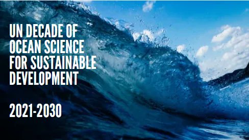 We need science, we need people & we need action.
We are #GenerationOcean.

A new platform inspired by the #OceanDecade 2021-2030 to drive action, to restore, protect & sustainably live with the ocean.

Sign up now: bit.ly/3HwqGlq