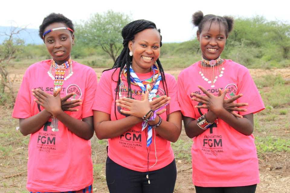 worldscouting's tweet photo. Today is the International Day of Zero Tolerance for Female Genital Mutilation. 🙅‍♀️ We're proud of #Scouts like Pauline who are helping eradicate this harmful practice!

Learn how she's led training for more than 200 girls ⬇️
https://t.co/crOIifJBF8

#MessengersOfPeace #EndFGM https://t.co/wXamlyvurt