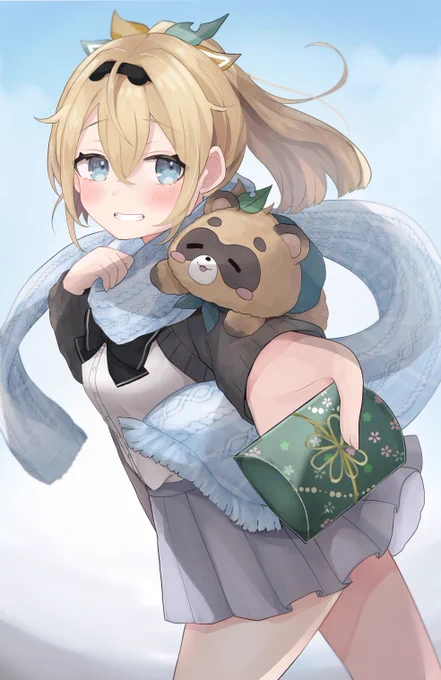 💚Valentine💚
いろはちゃん×制服
 #いろはにも絵を 