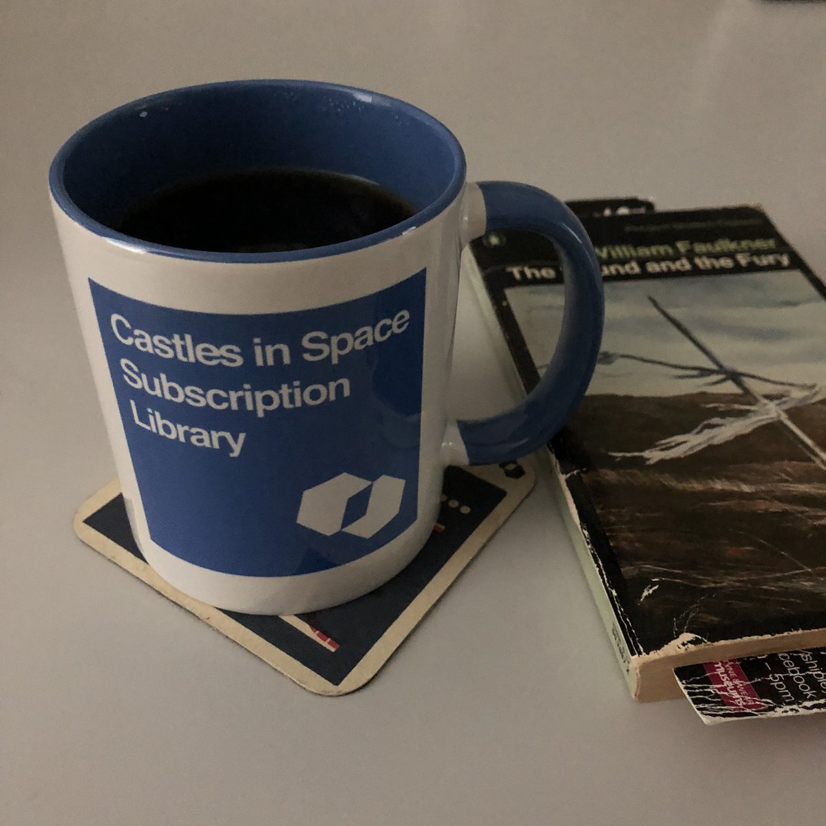 cagedbeatnik's tweet photo. a fine gentle morning you all . . #castlesinspacesubscriptionlibrary . . #castlesinspace https://t.co/oTChvnob48