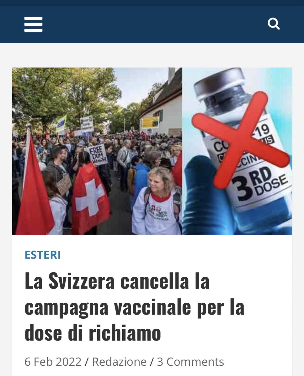 🔴 e anche in SVIZZERA STA CROLLANDO TUTTO IL CIRCO