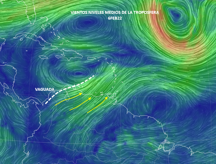 Meteovargas's tweet photo. ☁ Dinámica troposférica favorable para nubosidad hoy en buena parte de Venezuela:

👉En niveles bajos al este del país vaguada y línea de corte generando nubosidad en Nororiente, región Insular y este de la región Guayana

👉En niveles superiores..(cont)

https://t.co/D3PkPJWkLR https://t.co/yUXUuXNlk3
