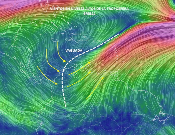 Meteovargas's tweet photo. ☁ Dinámica troposférica favorable para nubosidad hoy en buena parte de Venezuela:

👉En niveles bajos al este del país vaguada y línea de corte generando nubosidad en Nororiente, región Insular y este de la región Guayana

👉En niveles superiores..(cont)

https://t.co/D3PkPJWkLR https://t.co/yUXUuXNlk3