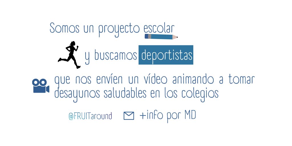 💙¿𝐍𝐨𝐬 𝐚𝐲𝐮𝐝𝐚́𝐢𝐬 𝐚 𝐩𝐫𝐨𝐦𝐨𝐜𝐢𝐨𝐧𝐚𝐫 𝐞𝐥 𝐜𝐨𝐧𝐬𝐮𝐦𝐨 𝐝𝐞 𝐚𝐥𝐢𝐦𝐞𝐧𝐭𝐨𝐬 𝐬𝐚𝐥𝐮𝐝𝐚𝐛𝐥𝐞𝐬 𝐞𝐧 𝐥𝐚𝐬 𝐞𝐬𝐜𝐮𝐞𝐥𝐚𝐬?

🔁RT para ver si llegamos a deportistas 
💬Menciona a tu deportista favorito