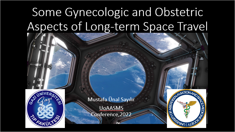 Today we talked about "Some Gynecologic and Obstetric Aspects of Long-term Space Travel". Thank you very much  for this great opportunity and wonderful organization!! <a href="/SpaceMedAbdn/">University of Aberdeen Aviation and Space Medicine</a>🚀🖖