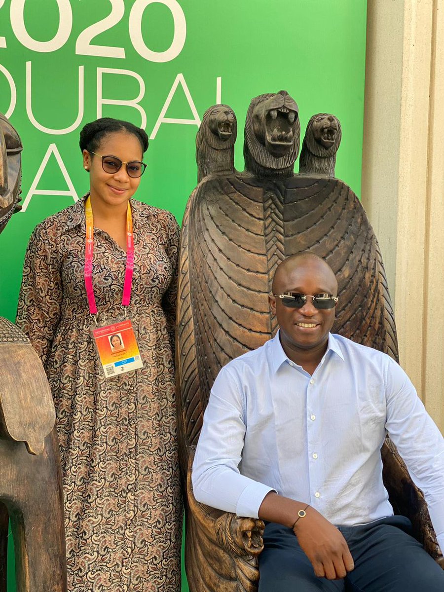 Nous avons un superbe pavillon #Guinée, bravo à l’équipe derrière cette vitrine qui nous représente merveilleusement bien à #Expo2020Dubaï
